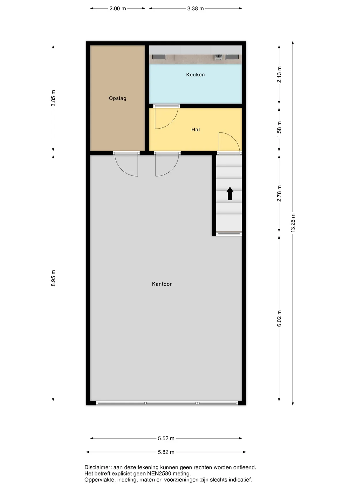 Plattegrond 3 van Skagerrak 18-13 in Groningen