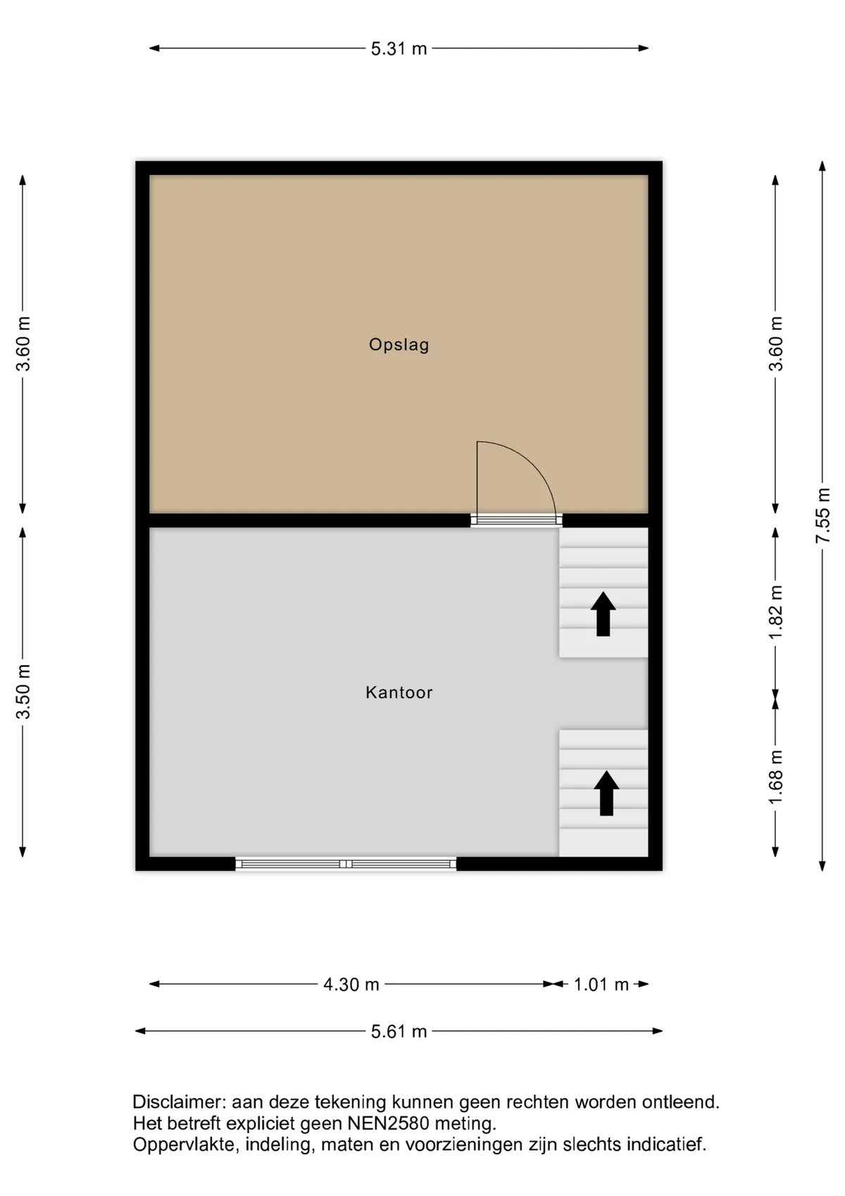 Plattegrond 2 van Skagerrak 18-13 in Groningen