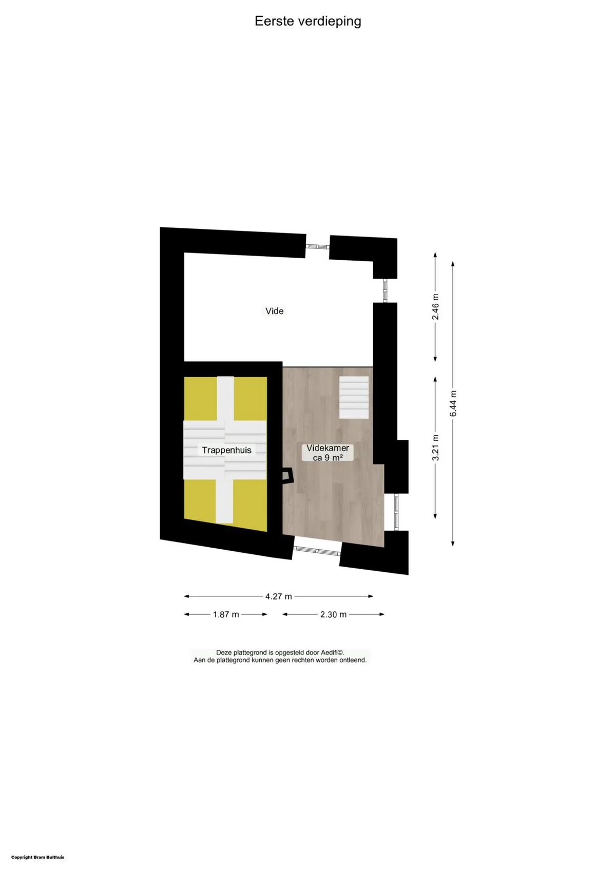 Plattegrond 2 van Solwerderstraat 10 in Appingedam