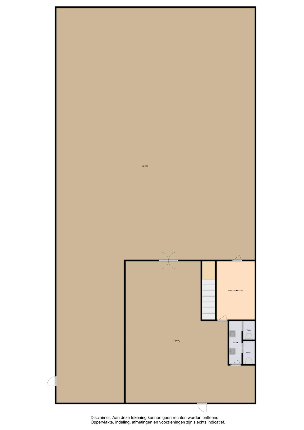 Plattegrond 1 van Skagerrak 20 in Groningen
