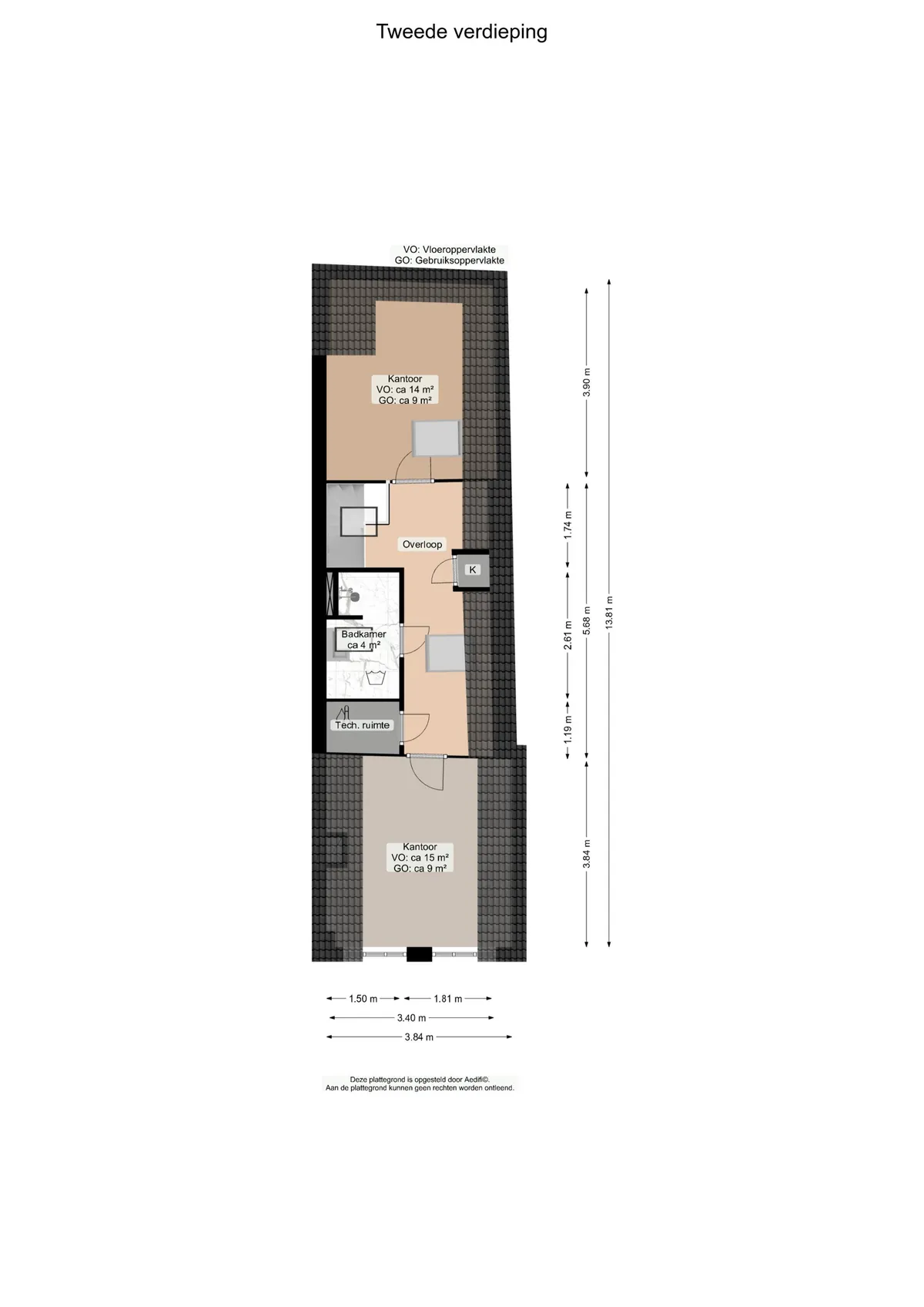 Plattegrond 4 van Hoge der A 34 in Groningen