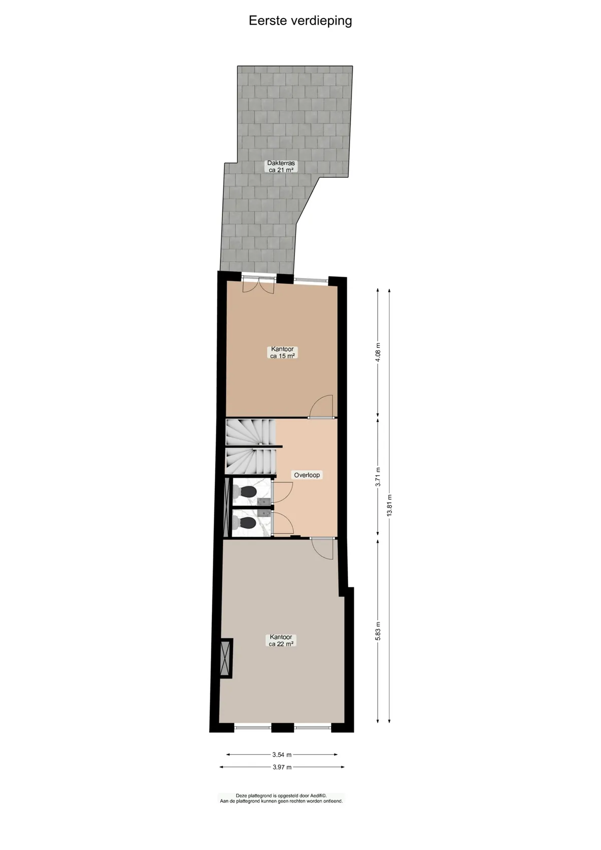 Plattegrond 3 van Hoge der A 34 in Groningen