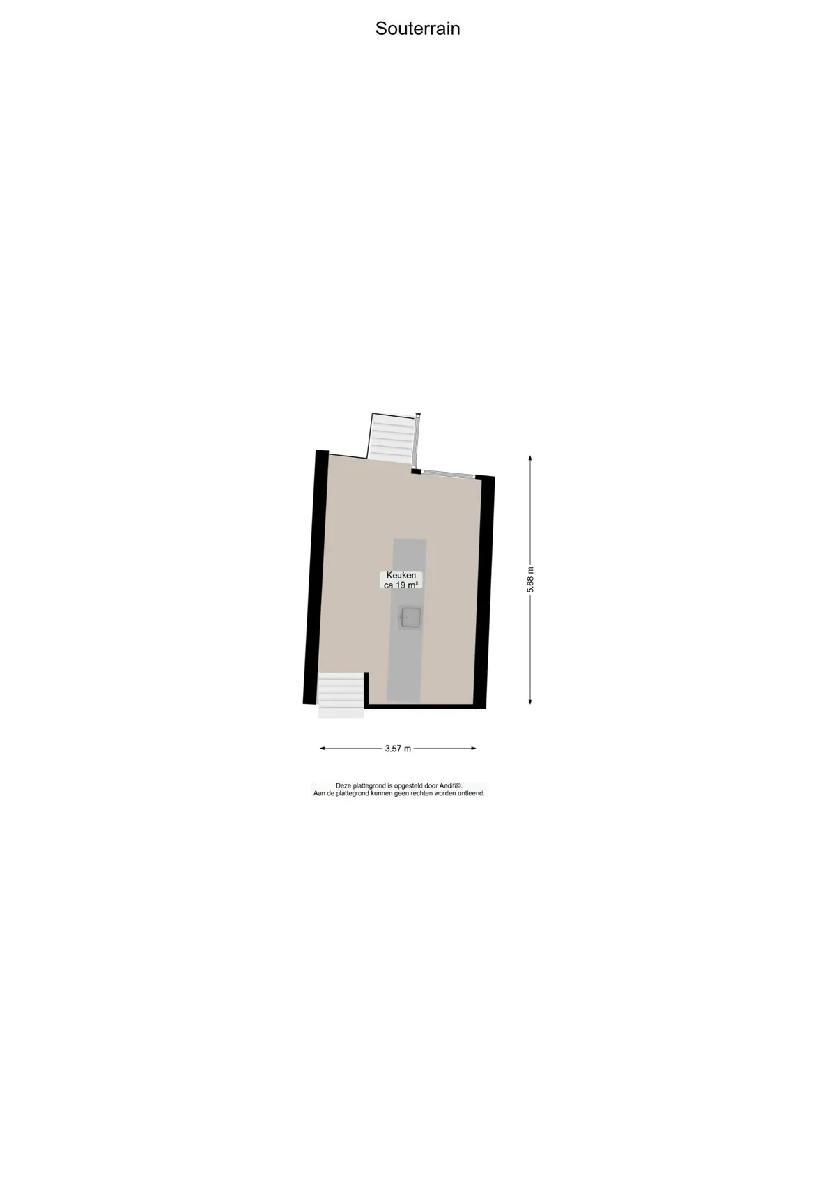 Plattegrond 1 van Hoge der A 34 in Groningen