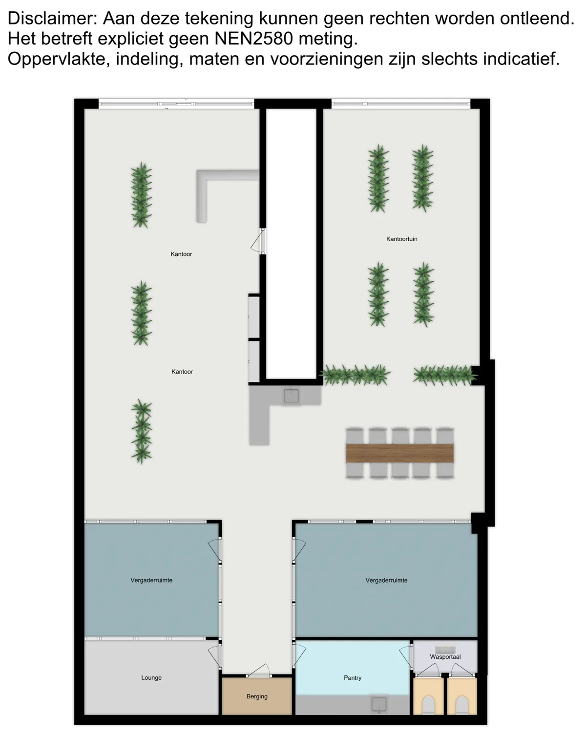 Plattegrond 1 van Nieuwe Ebbingestraat 53 in Groningen