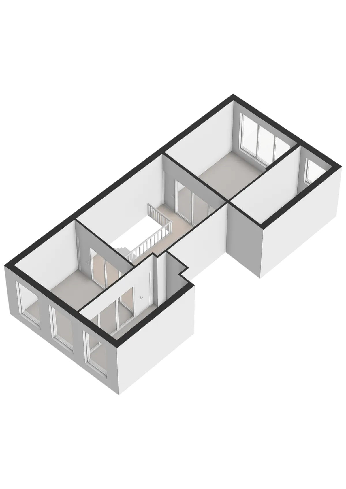 Plattegrond 4 van Herman Colleniusstraat 31 in Groningen