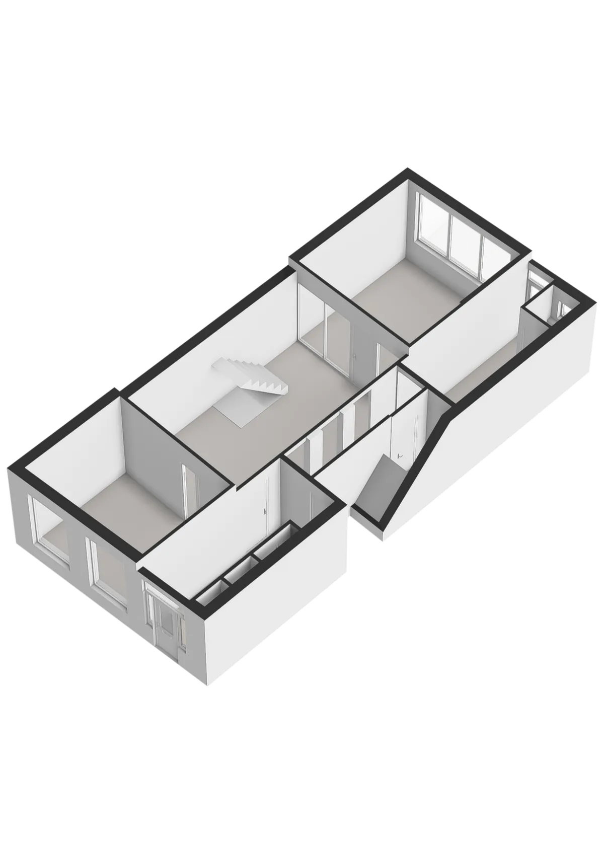 Plattegrond 2 van Herman Colleniusstraat 31 in Groningen