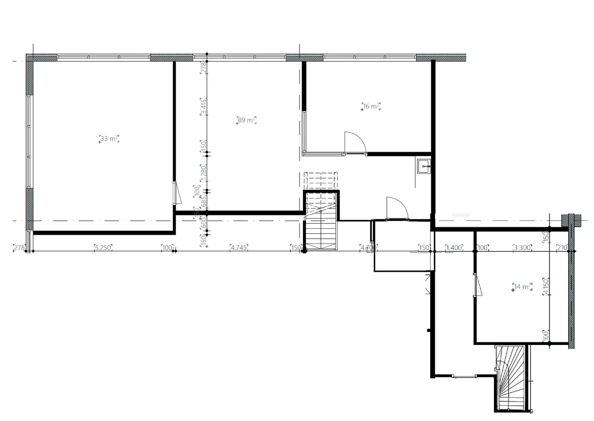 Plattegrond 1 van Neutronstraat 7-15 in Groningen