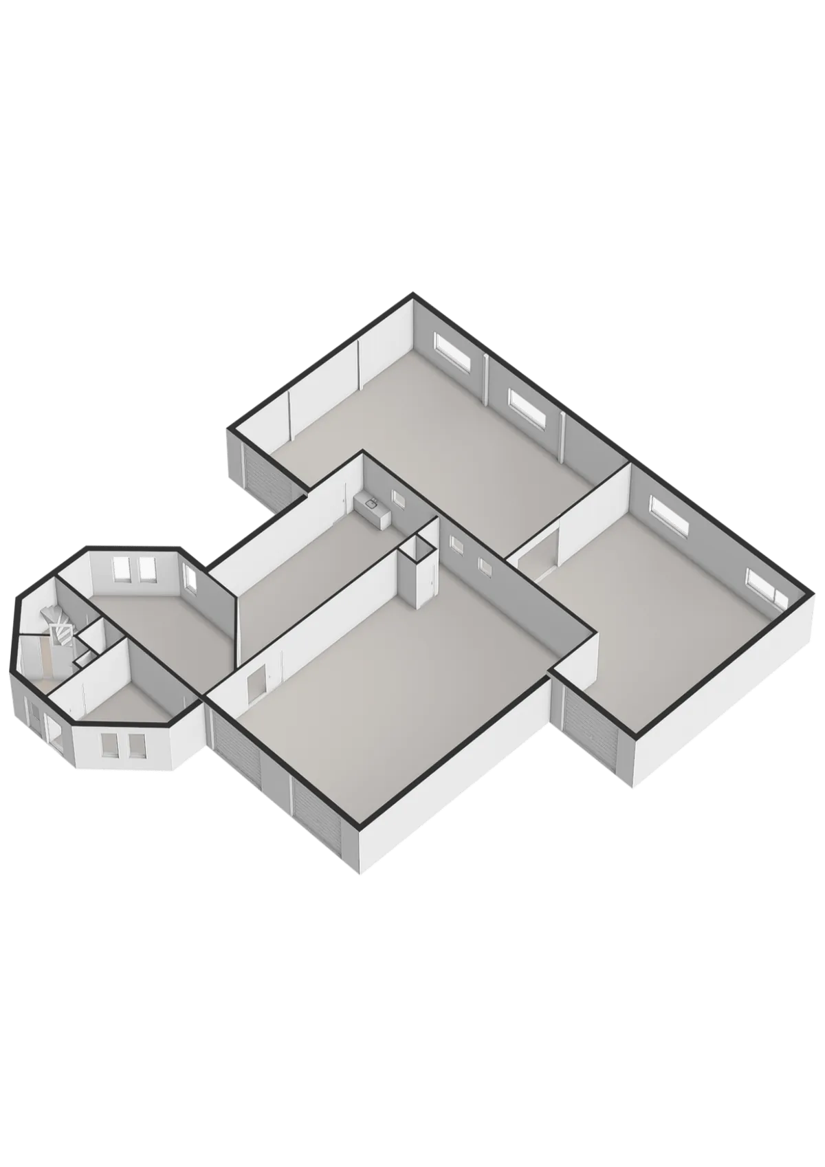 Plattegrond 2 van Lorentzpark 22 in Leek